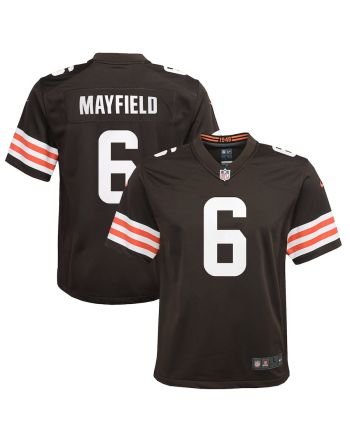 Baker Mayfield 6 Cleveland Browns YOUTH Game Jersey - Brown