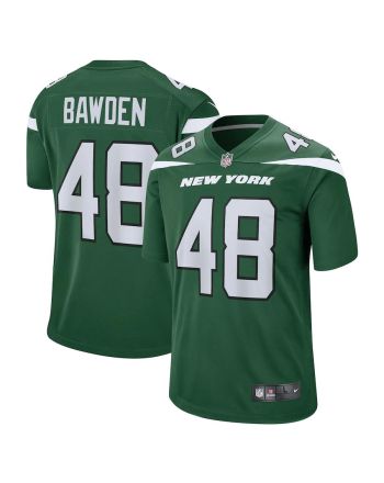 Nick Bawden New York Jets Game Player Jersey - Gotham Green