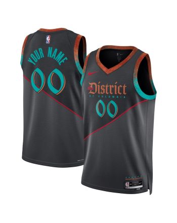 Washington Wizards 2023/24 City Edition Swingman Custom Jersey - Black