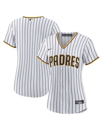 San Diego Padres Women's Home Blank Jersey - White