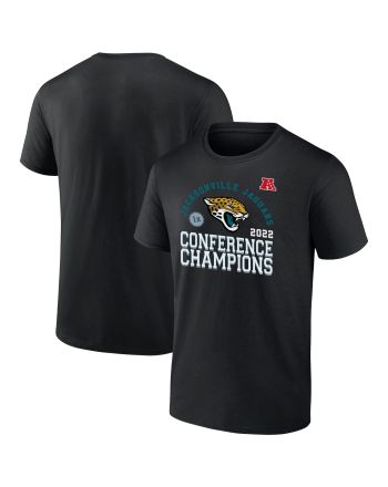 Jacksonville Jaguars 2022 First-Time AFC Conference Champions T-Shirt - Black