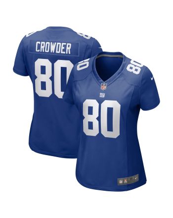 Jamison Crowder 80 New York Giants Women's Game Jersey - Royal