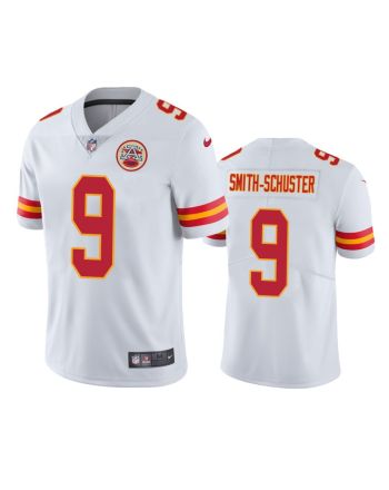 JuJu Smith-Schuster 9 Kansas City Chiefs White Vapor Limited Jersey