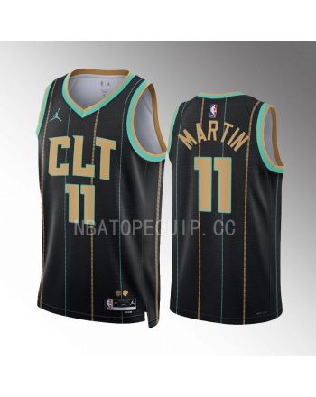 Charlotte Hornets Cody Martin 11 2022-23 City Edition Black Jersey Swingman