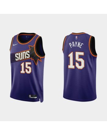 Phoenix Suns Cameron Payne 15 2022-23 Icon Edition Purple Men Jersey