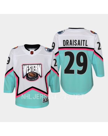 Leon Draisaitl 29 Edmonton Oilers 2023 All-Star Western White