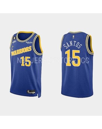 Golden State Warriors 15 Gui Santos 2022-23 Classic Edition Royal Men Jersey