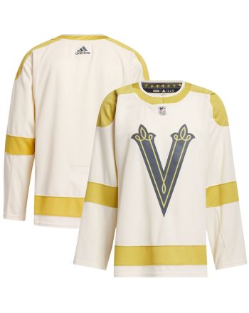 Vegas Golden Knights 2024 NHL Winter Classic Primegreen Men Jersey - Cream