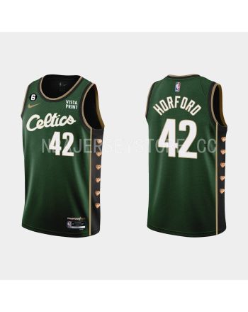 Boston Celtics 42 Al Horford 2022-23 City Edition Green Men Jersey