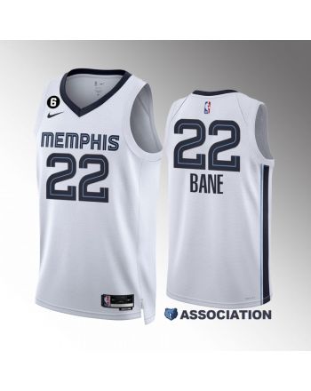 Desmond Bane 22 Memphis Grizzlies 2022-23 Association Edition White Jersey