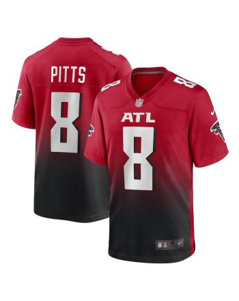 Kyle Pitts 8 Atlanta Falcons Alternate Game Jersey - Red