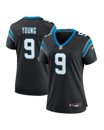 Bryce Young 9 Carolina Panthers Women's Team Game Jersey - Black