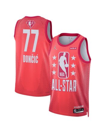 2022 All-Star Game Luka Doncic 77 Swingman Jersey - Maroon