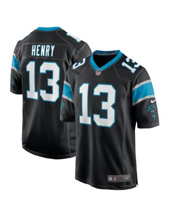 Ra'Shaun Henry Carolina Panthers Game Player Jersey - Black