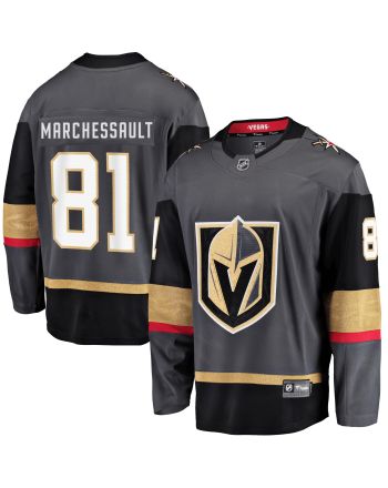 Men's Jonathan Marchessault Vegas Golden Knights Black Home Breakaway Player Jersey Jersey