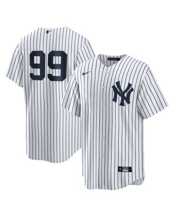 Aaron Judge 99 New York Yankees Home Player Name Jersey - White