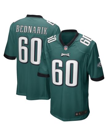 Chuck Bednarik 60 Philadelphia Eagles Men Game Retired Jersey - Midnight Green