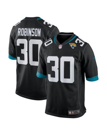 James Robinson 30 Jacksonville Jaguars Men's Game Jersey - Black