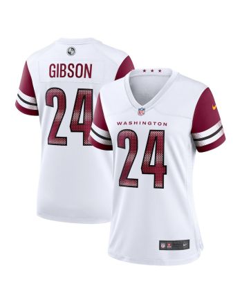 Antonio Gibson 24 Washington Commanders Women Game Jersey - White