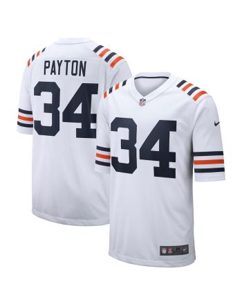 Walter Payton 34 Chicago Bears Player Game Men Jersey - White