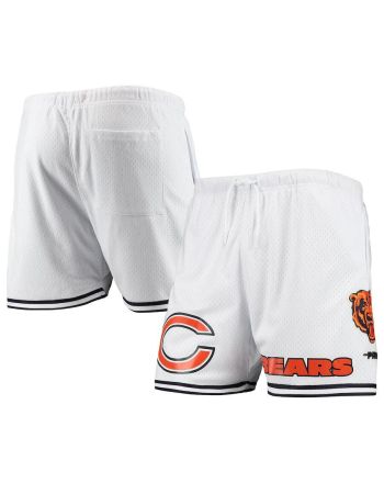 Chicago Bears Team Standard Mesh Shorts - White/Black