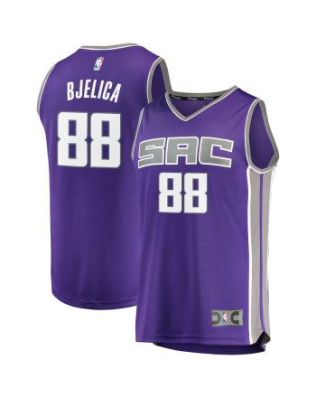 Nemanja Bjelica Sacramento Kings Fast Break Jersey - Icon Edition - Purple