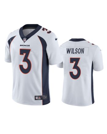 Russell Wilson 3 Denver Broncos White Vapor Limited Jersey