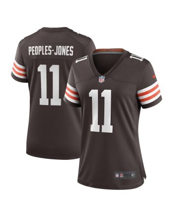 Donovan Peoples-Jones 11 Cleveland Browns Women's Game Player Jersey - Brown