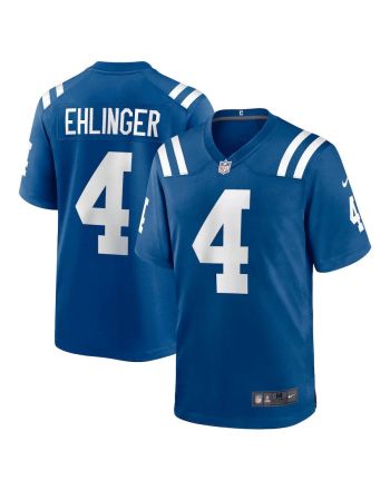 Sam Ehlinger 4 Indianapolis Colts Game Jersey - Royal