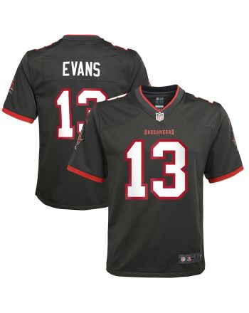 Mike Evans 13 Tampa Bay Buccaneers YOUTH Game Jersey - Pewter