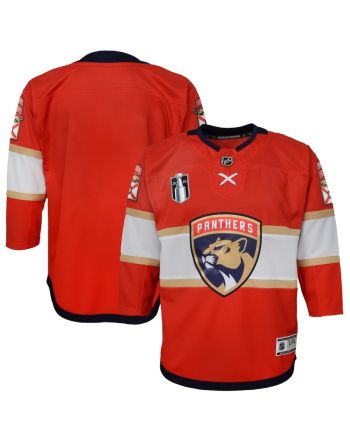 Florida Panthers Youth 2023 Stanley Cup Final Home Jersey - Red