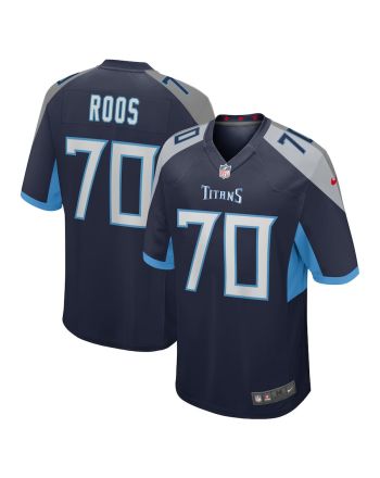 Jordan Roos Tennessee Titans Game Player Jersey - Navy