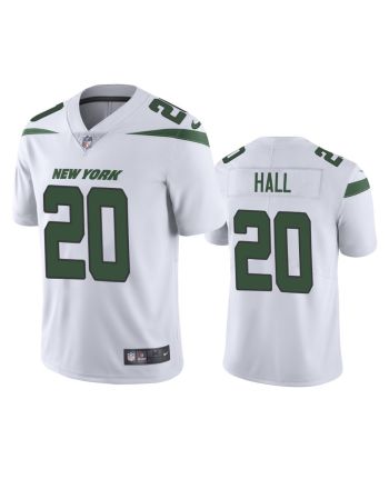 New York Jets Breece Hall 20 White Vapor Limited Jersey