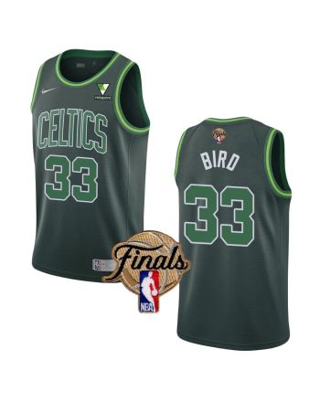 Boston Celtics Celtics Larry Bird 33 Final 2022 Men Jersey Earned Green