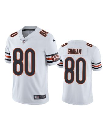 Jimmy Graham 80 Chicago Bears White Vapor Limited Jersey