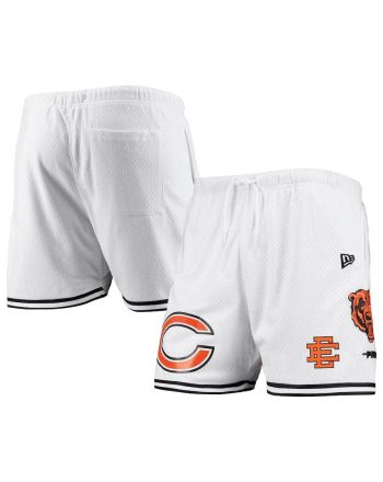 Chicago Bears Team White/Black Mesh Shorts - Men