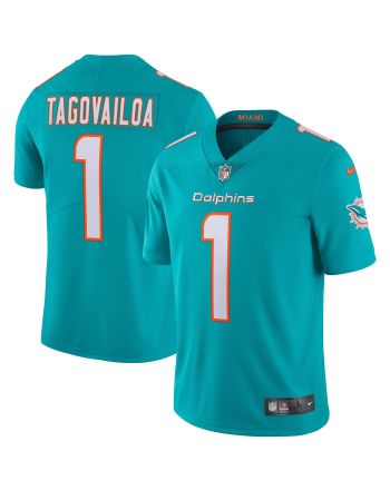 Tua Tagovailoa Miami Dolphins Vapor Limited Jersey - Aqua Jersey