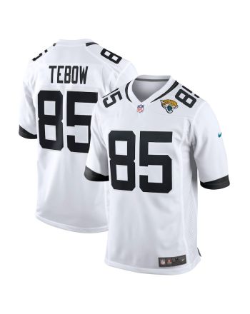 Tim Tebow 85 Jacksonville Jaguars Men's Game Jersey - White