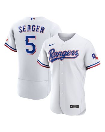 Corey Seager 5 Texas Rangers Home Player Elite Jersey - White