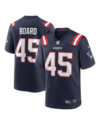 Chris Board 45 New England Patriots Game Men Jersey - Navy