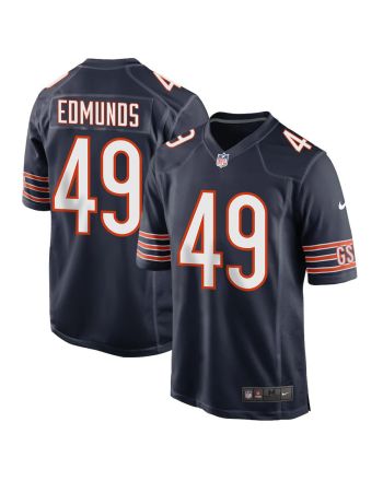 Tremaine Edmunds 49 Chicago Bears Men Game Jersey - Navy