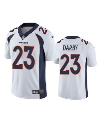 Men's Jersey Denver Broncos Ronald Darby 23 White Vapor Limited Jersey