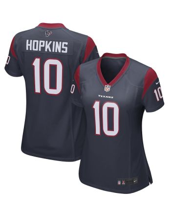 DeAndre Hopkins 10 Houston Texans Women's Game Jersey - Navy