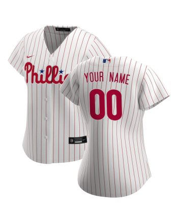 Philadelphia Phillies Women's Home Custom Jersey - White