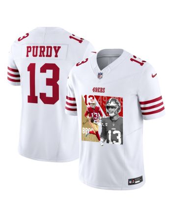 Brock Purdy 13 San Francisco 49ers The Son of Steel Game Men Jersey - White