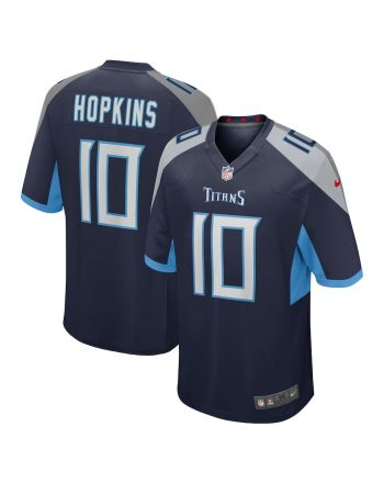 DeAndre Hopkins 10 Tennessee Titans Men Game Jersey - Navy