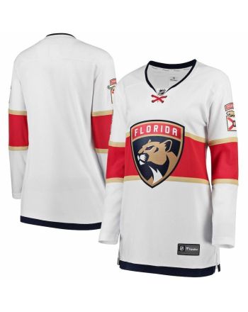 Florida Panthers Women's Away Breakaway Jersey - White