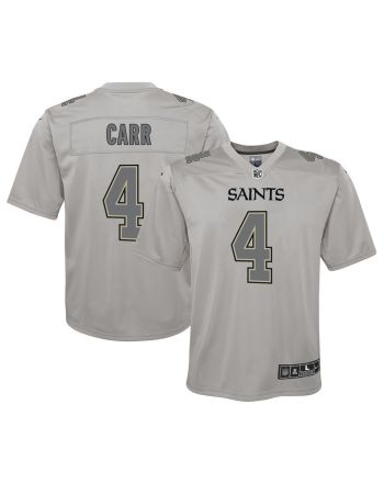 Derek Carr 4 New Orleans Saints Atmosphere Fashion Game Youth Jersey - White