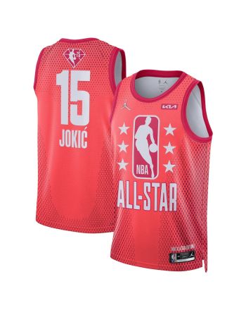 2022 All-Star Game Nikola Jokic 15 Swingman Jersey - Maroon