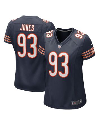 Justin Jones 93 New York Giants Women Game Jersey - Navy